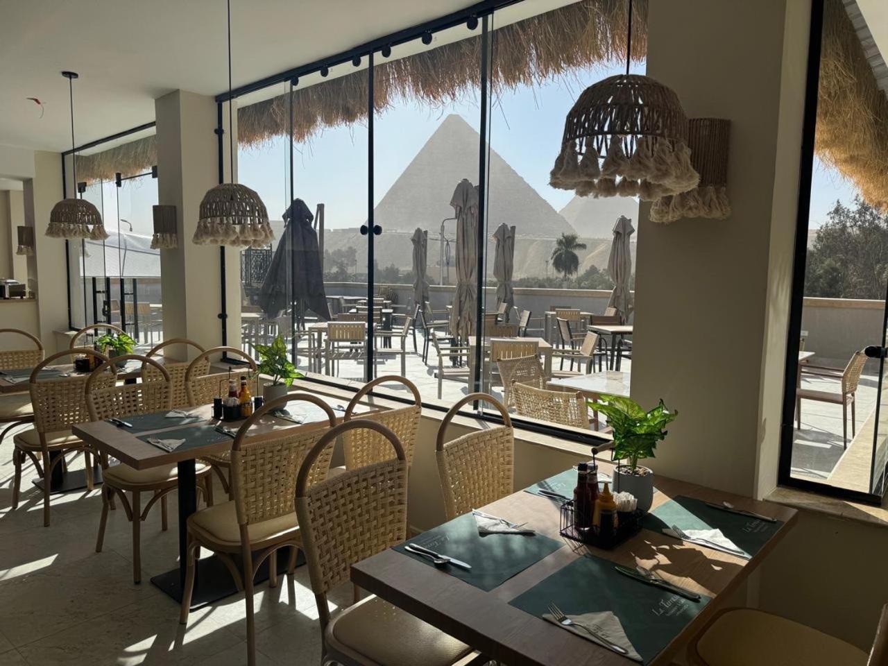 La Boutique Hotel - Vue Des Pyramides Kafret el-Gabal エクステリア 写真