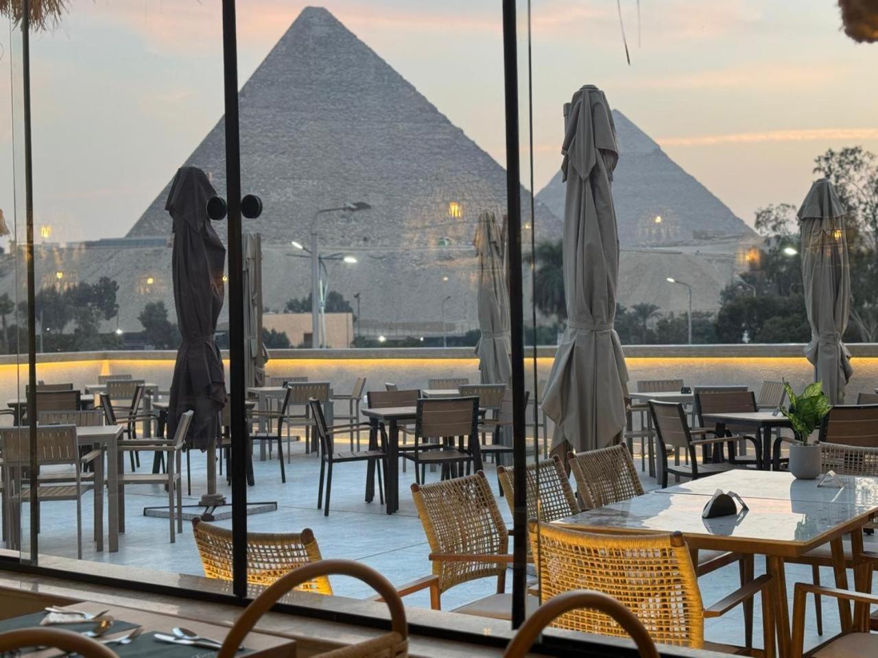 La Boutique Hotel - Vue Des Pyramides Kafret el-Gabal エクステリア 写真